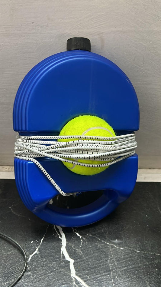 JIGZEE™ Tennis Trainer Rebound Ball | For Tennis & Cricket Self-Practice